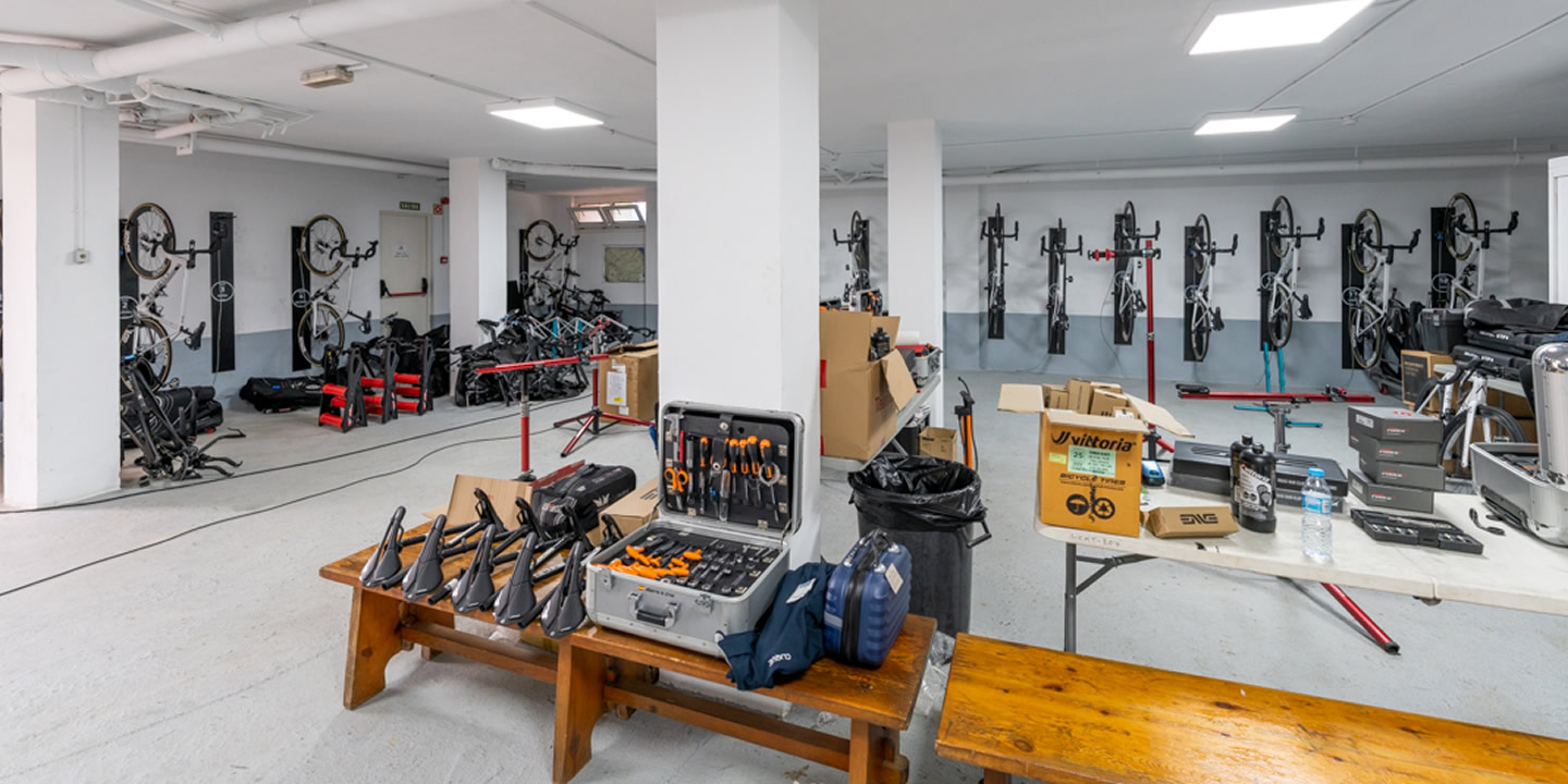 Garaje ciclista